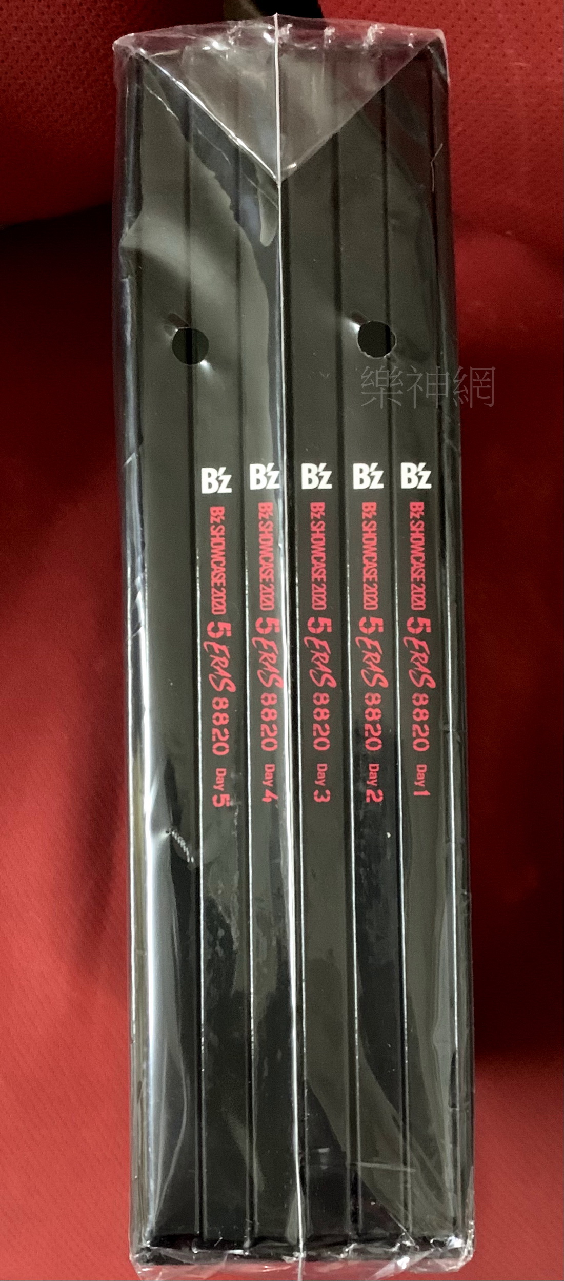 B'Z BZ SHOWCASE 2020 5 ERAS 8820 Day1~5 COMPLETE BOX 日版6 DVD