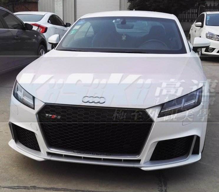 2015-2019年 AUDI 奧迪 TT MK3 改 TTRS 樣式 前保桿 前大包 素材