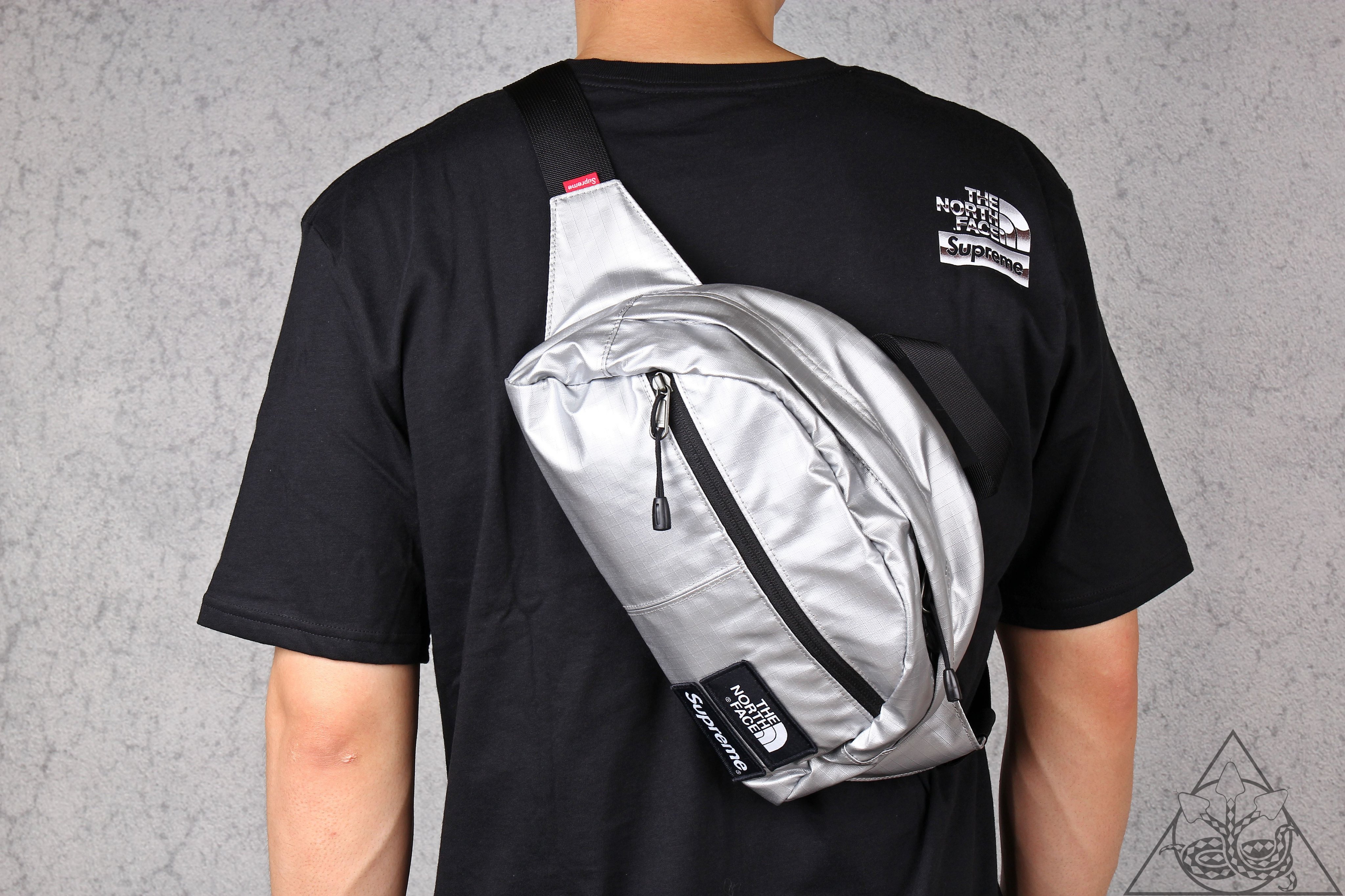 HYDRA】Supreme The North Face Metallic Waist Bag 腰包【SUP223