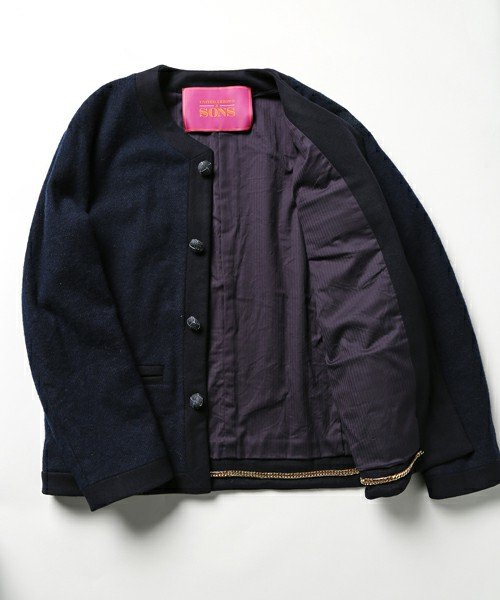 UNITED ARROWS & SONS C-JACKET DAMAGE size : L | Yahoo奇摩拍賣