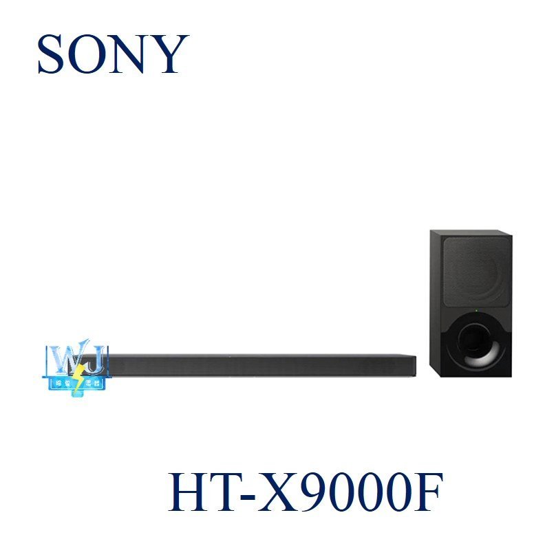 ☆可議價【暐竣電器】SONY 新力 HT-X9000F 單件式 環繞家庭劇院 另售HT-S200F、HT-Z9F