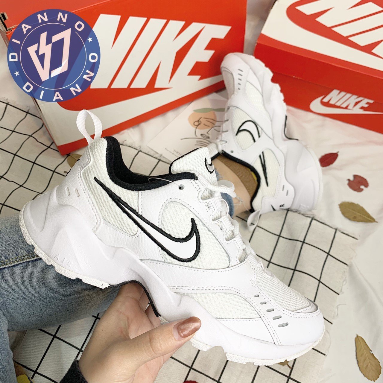 帝安諾-實體店面Nike Air Heights CI0603-102 老爹鞋增高Dad