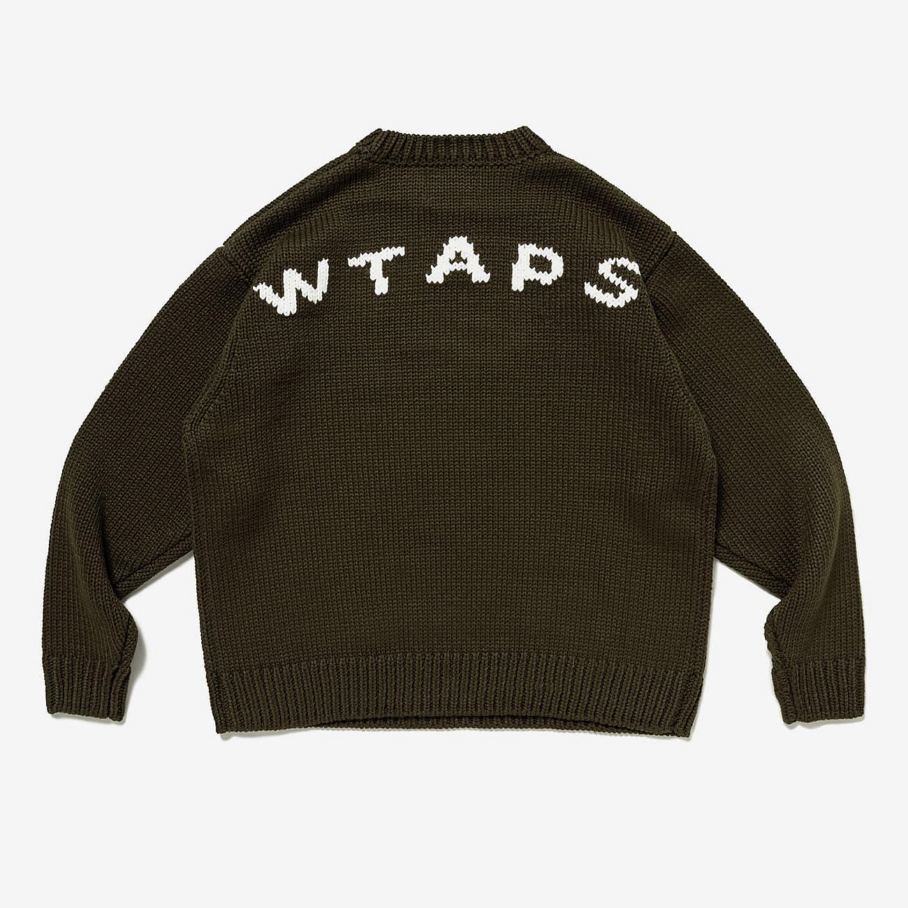 日貨代購CITY】2023AW WTAPS CREW NECK 01 / SWEATER / POLY. T-ROCK 