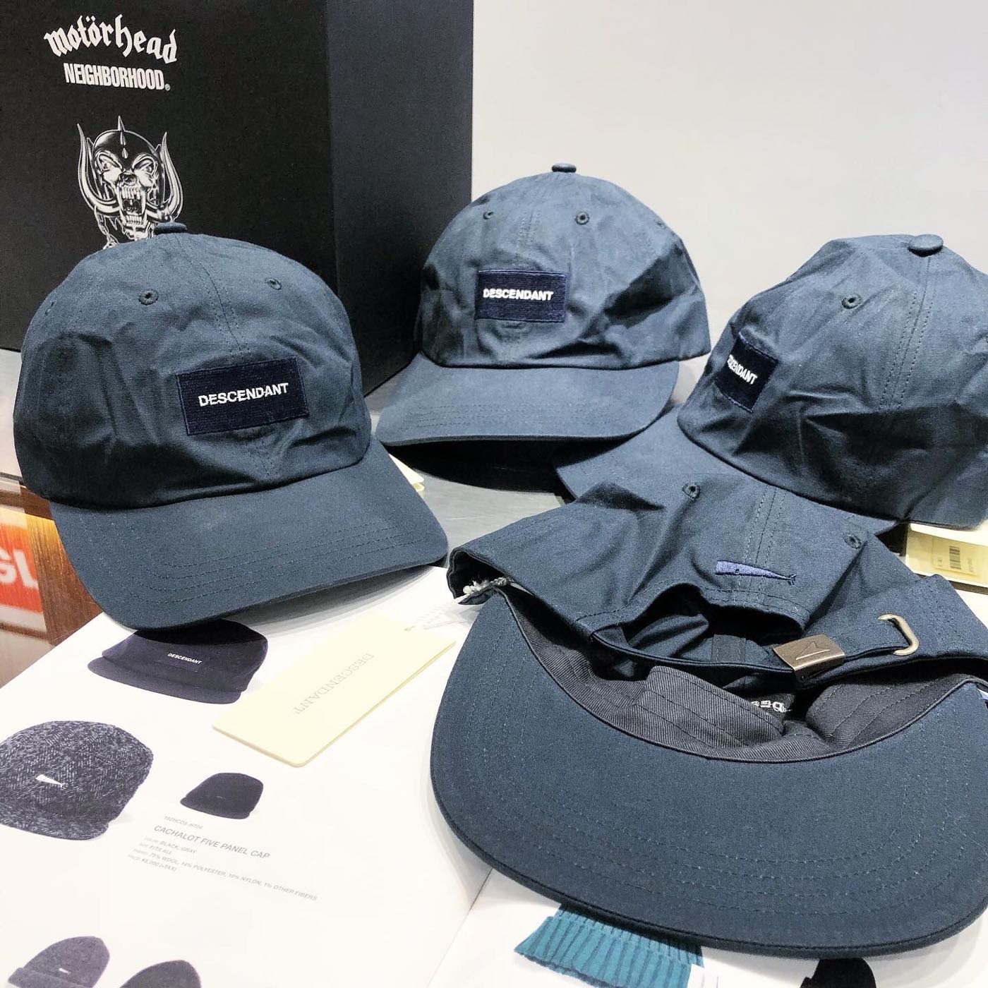 希望商店】DESCENDANT BOX MIAMI CAP 18SS 經典LOGO 老帽六片帽| Yahoo ...