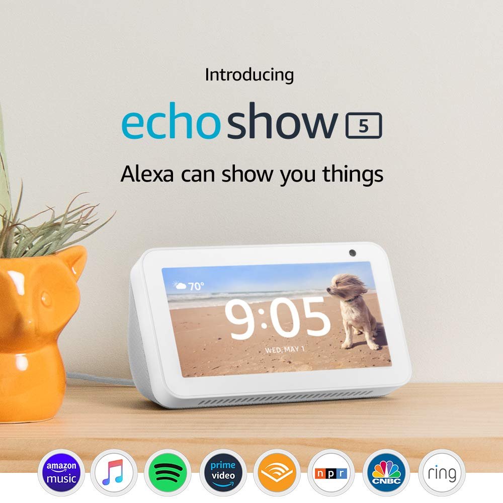 Se代購 預購19最新版一年保固amazon Echo Show 5 二代聲控螢幕智慧家電語音助理 Yahoo奇摩拍賣