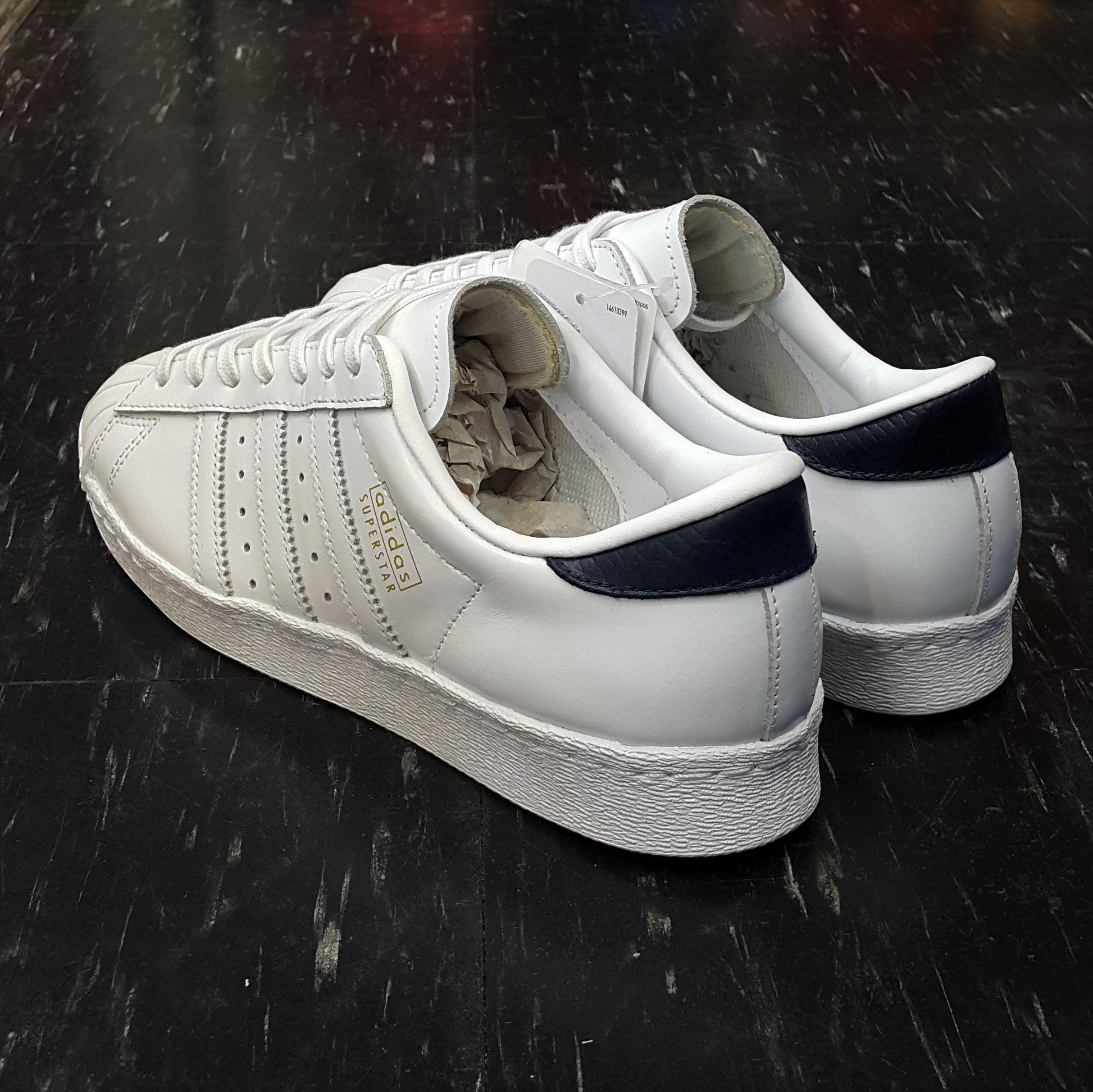 adidas BEAUTY & YOUTH SUPERSTAR 80V 白色白黑金標日本聯名蛇紋BB4232