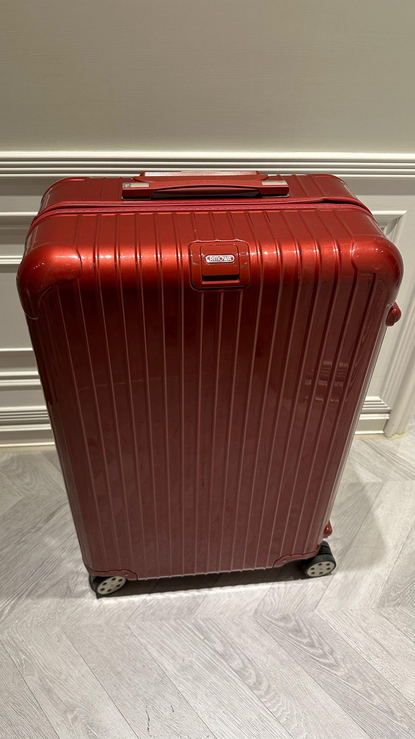 【專櫃$43200】 德國RIMOWA Deluxe 行李箱 30吋 20吋另Titanium鋁鎂合金4輪旅行李箱登機salsa SPORT AIR