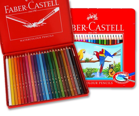 德國輝柏faber Castell 24色油性色鉛筆 24色水性色鉛筆 Yahoo奇摩拍賣