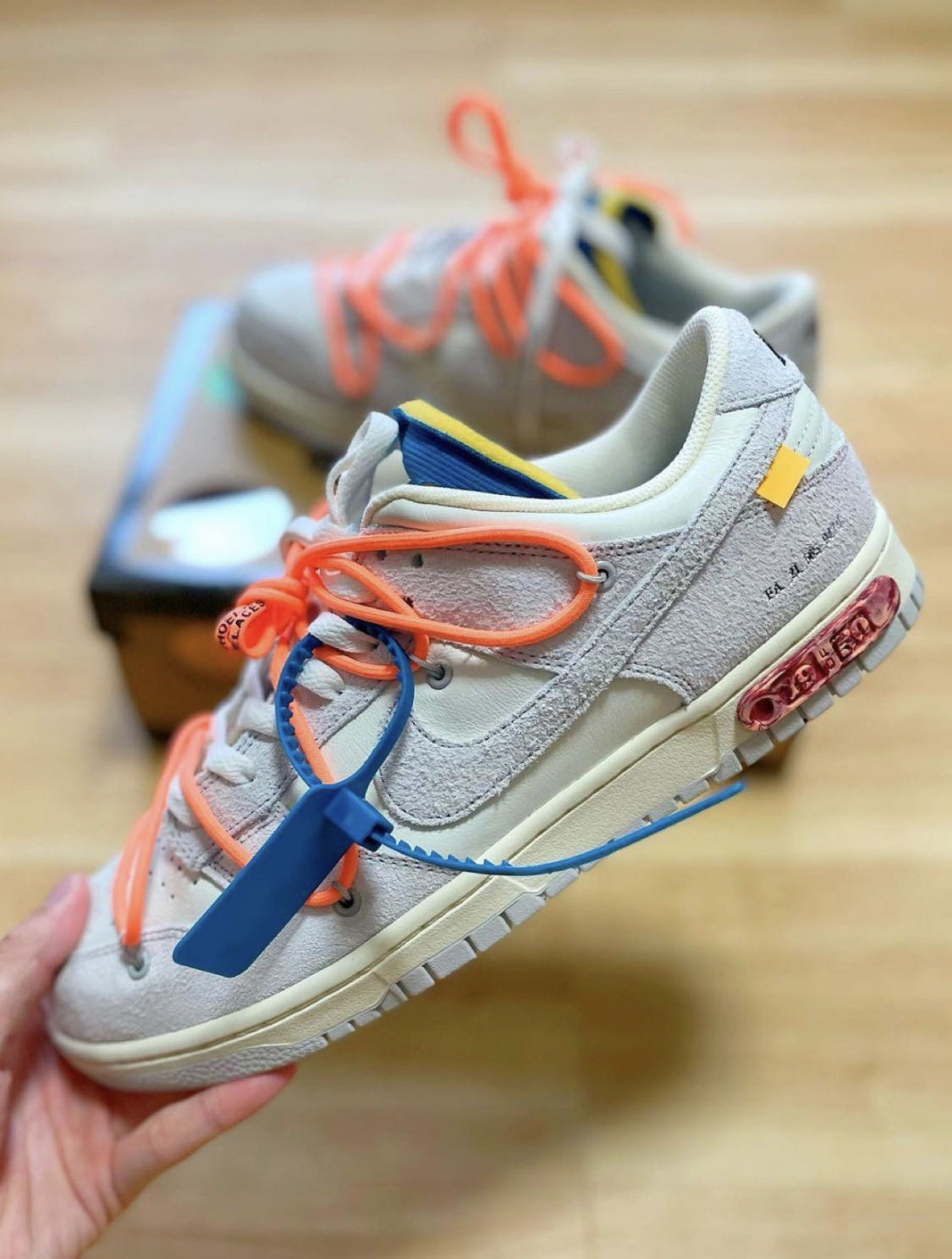 S.M.P】Off-White x Nike Dunk Low The50 灰白 NO.19 DJ0950-119