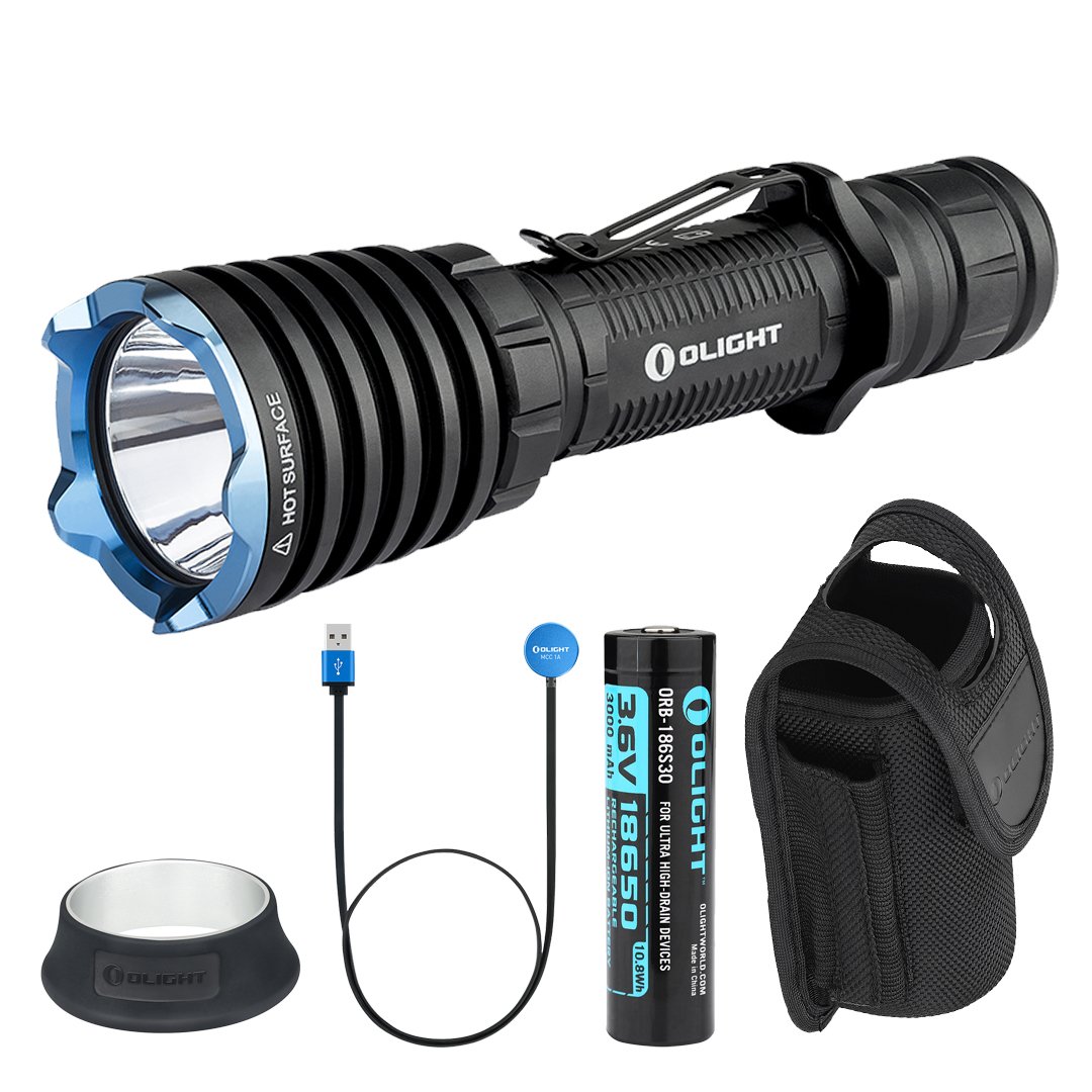 限定色完売品】olight WARRIOR 3S チタン 火の元素 正式的 49.0%割引