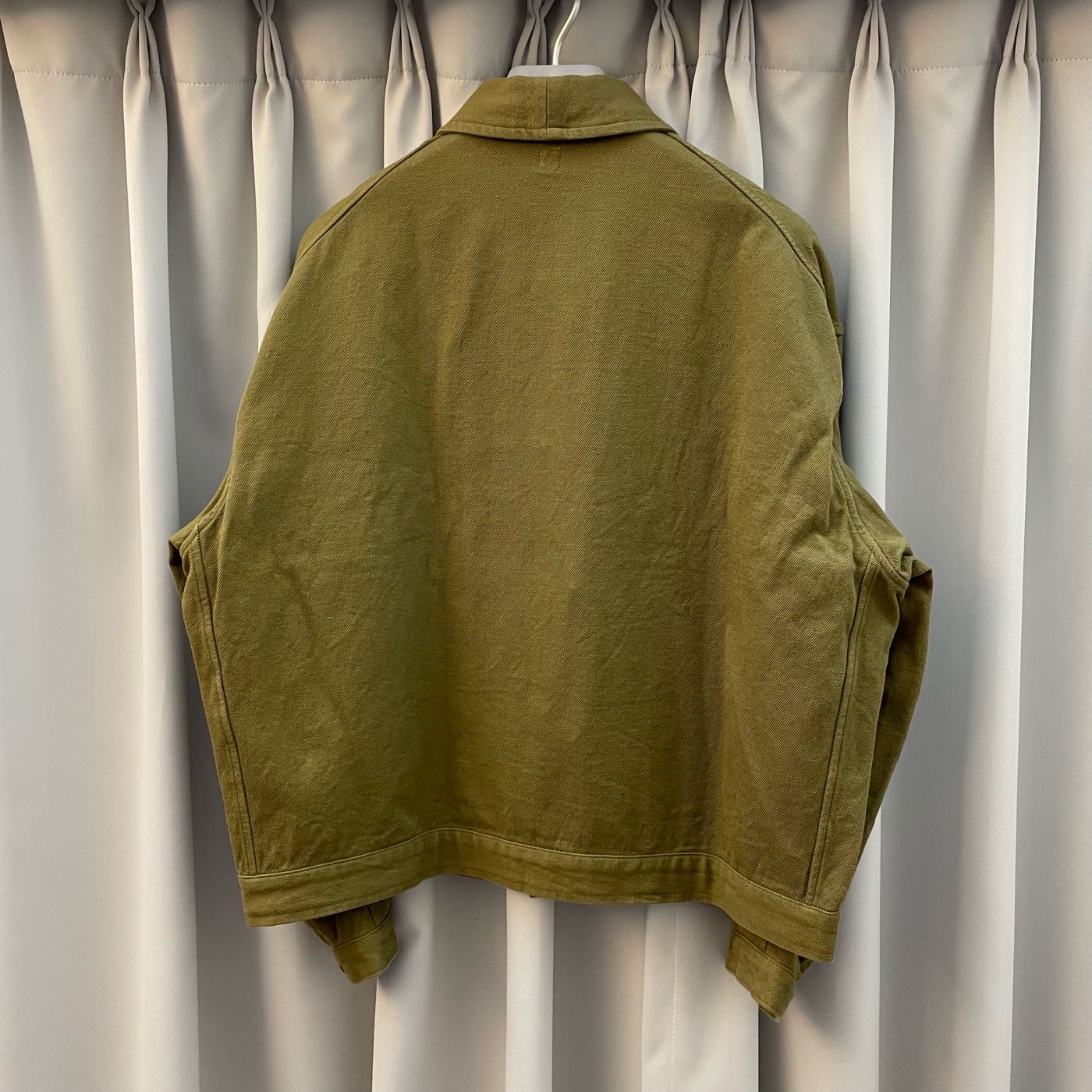 少穿近全新2021AW KAPTAIN SUNSHINE MECHANIC JACKET 軍綠色40號