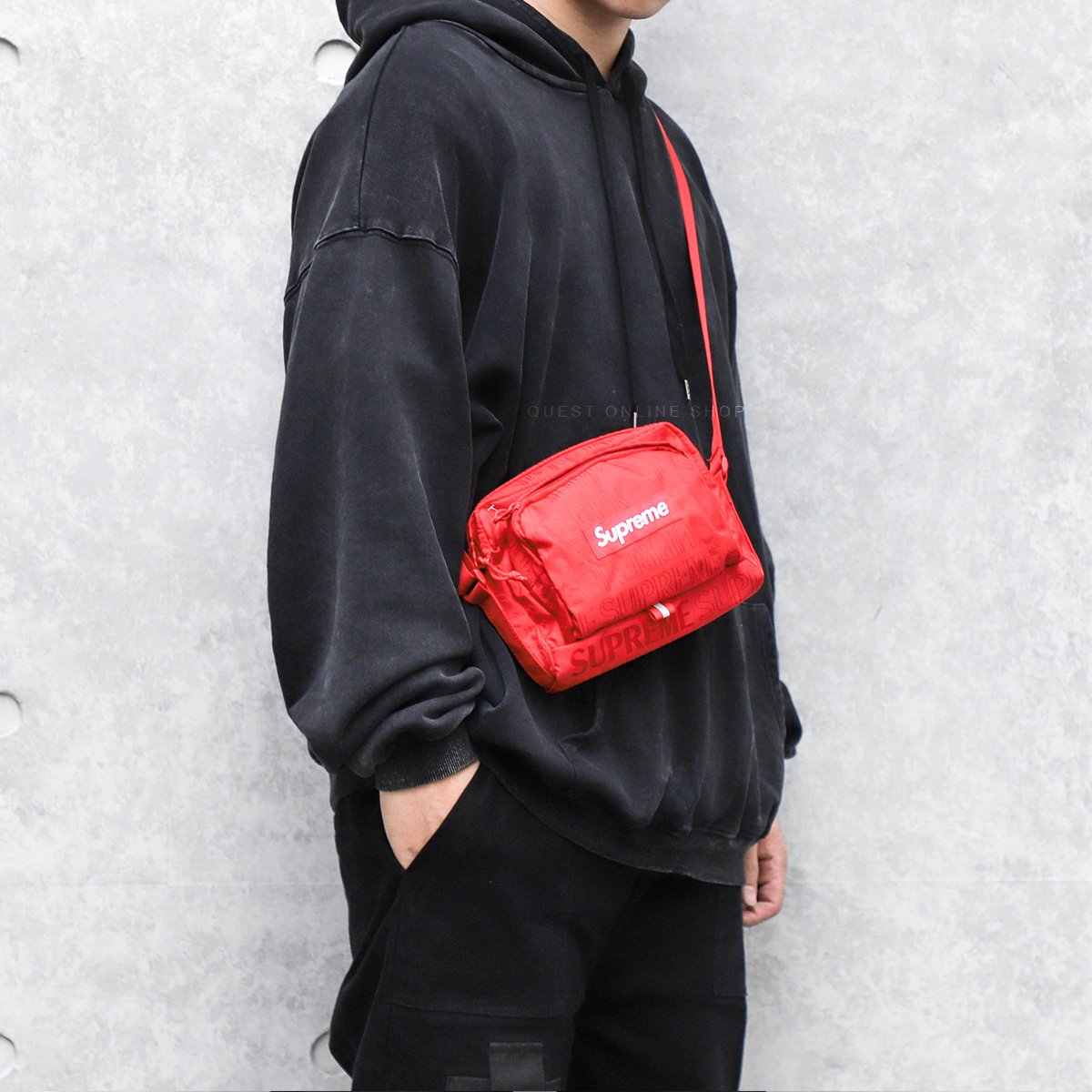 QUEST】SUPREME 19SS 46TH SHOULDER BAG 肩包側背包小包紅色| Yahoo