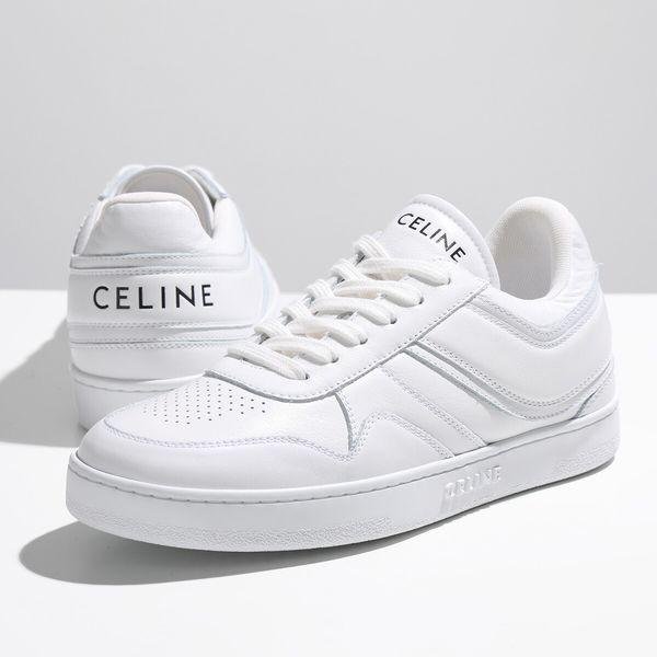 36-40限時折扣預購】22秋冬正品CELINE TRAINER Sneakers 白色皮革小白