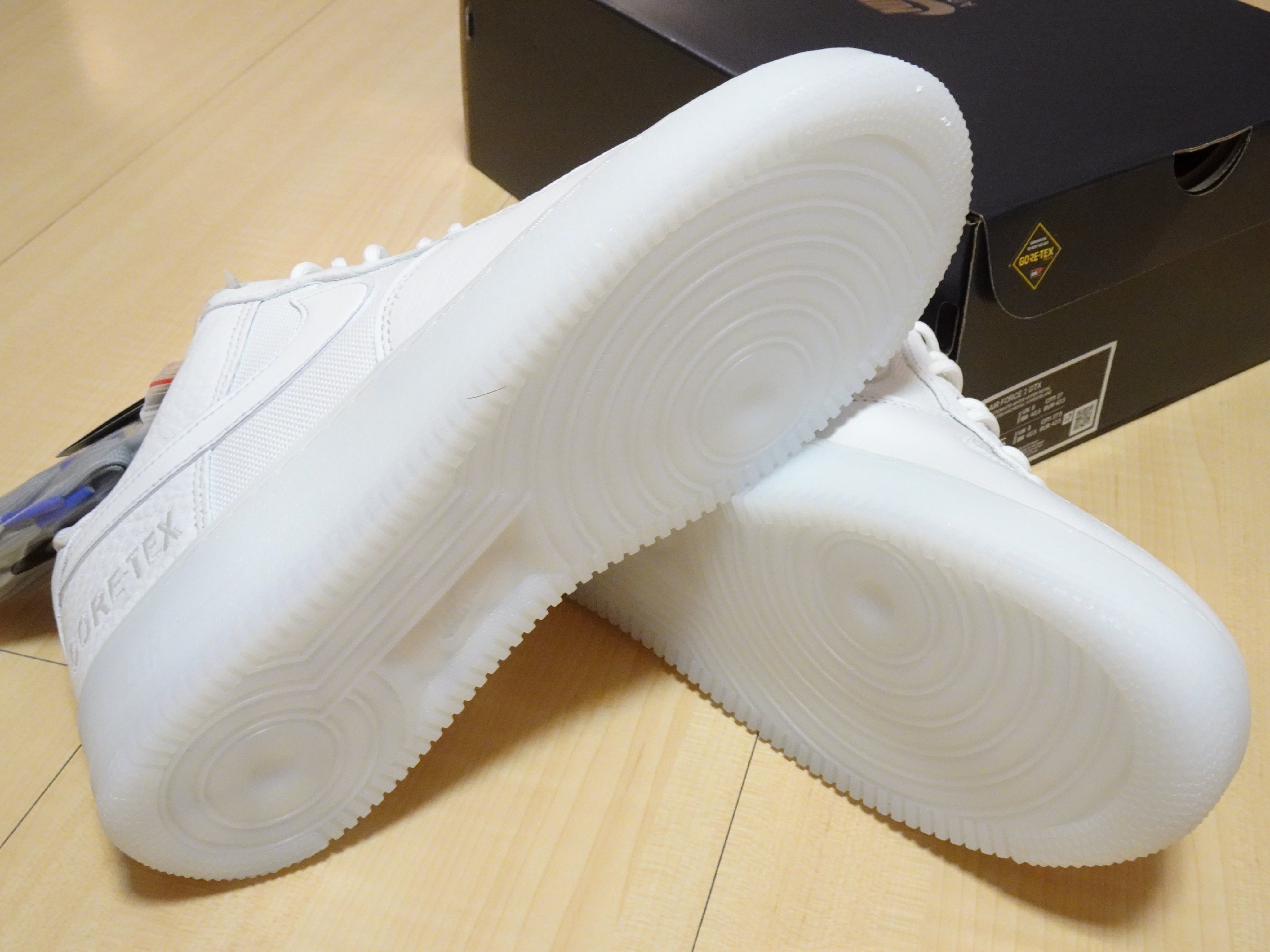 NIKE AIR FORCE 1 GTX GORE-TEX 空軍一號白色冰底防水機能鞋V-LONE