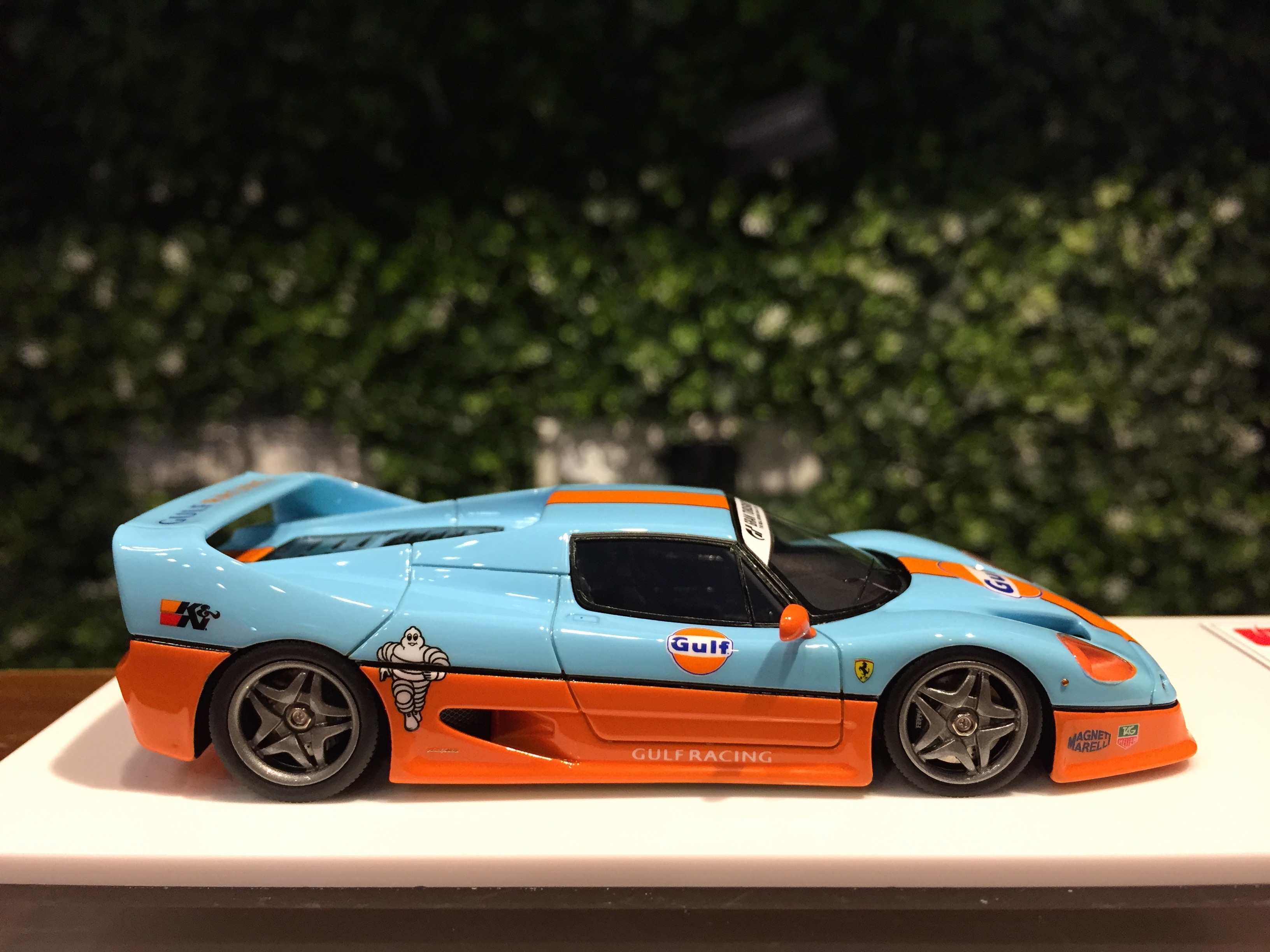 2024限定セール▲最后1台！GT GULF RACING！世界限定50台！SCM 1/43 フェラーリ Ferrari F50 新品 Resin Model BBR