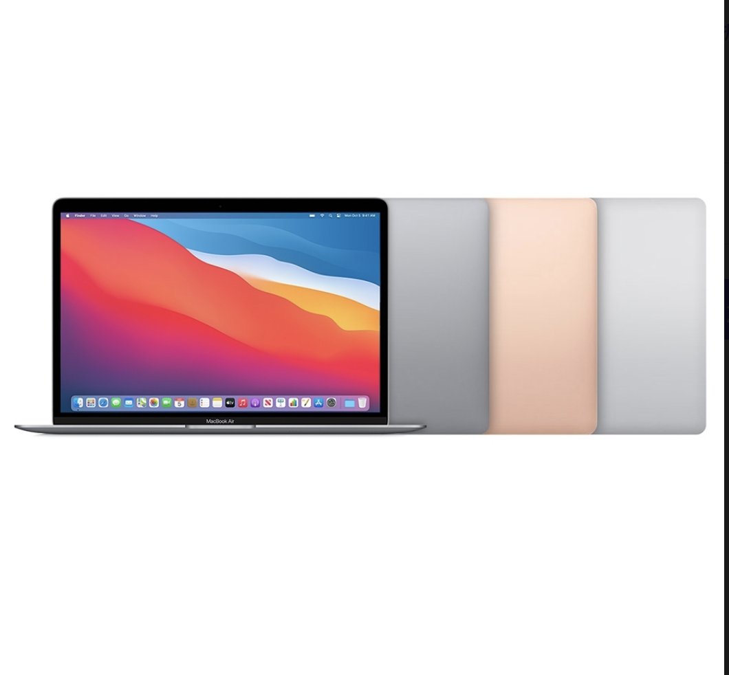 奇機小站: 客制APPLE MacBook Air 13 吋M1 8核心/16G/2TB 2020年分期零