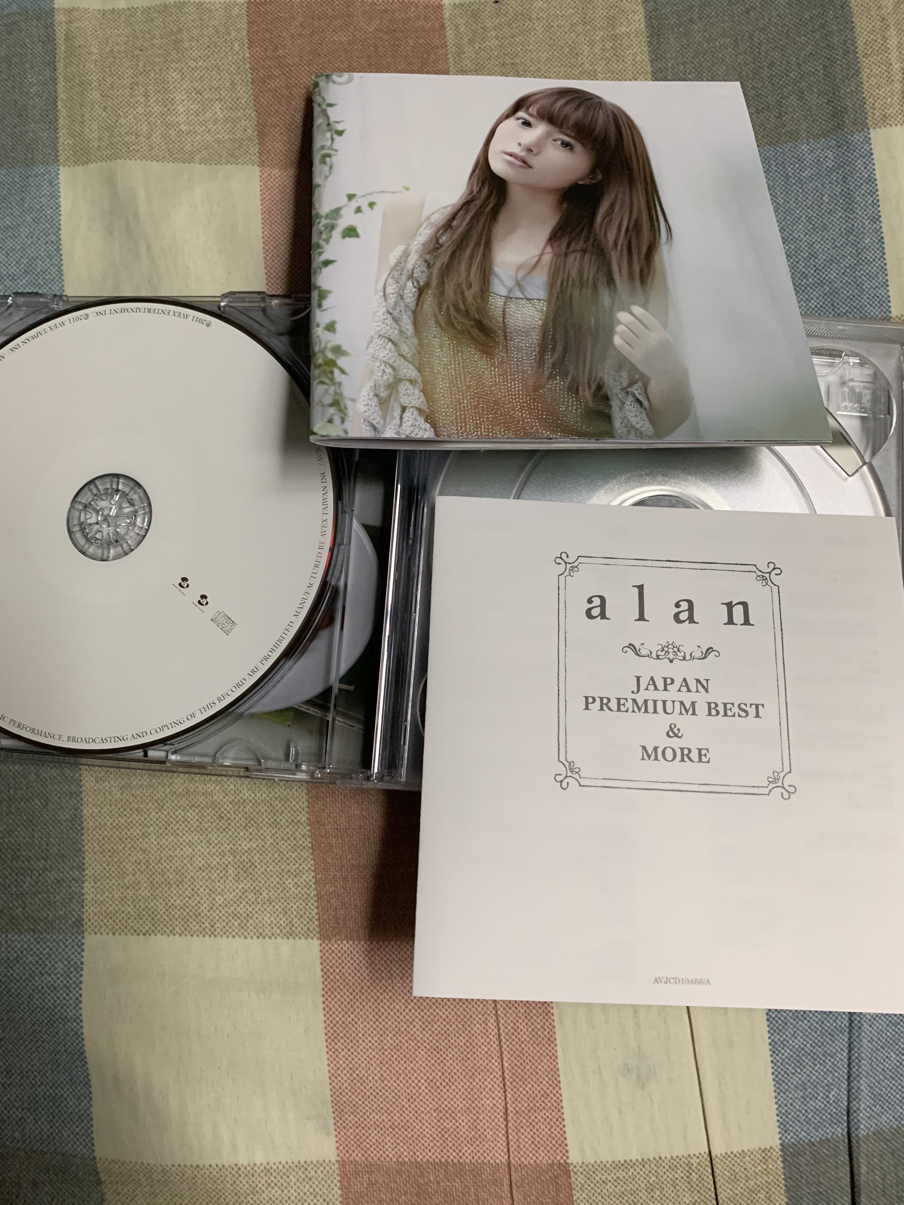 alan JAPAN PREMIUM BESTu0026MORE 台湾盤 2CD+DVD-