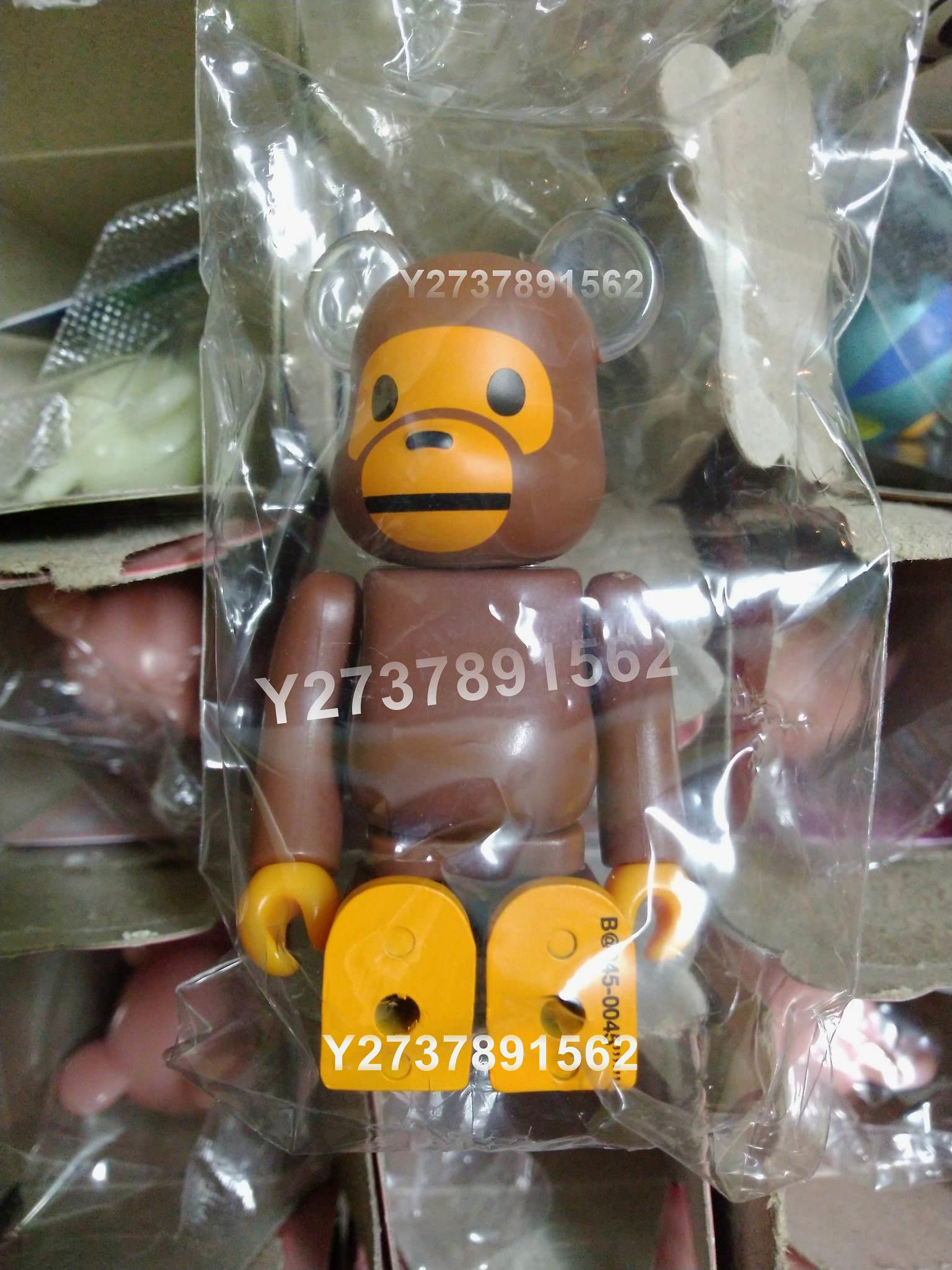 Be@rbrick 44代 45代 46代 100% 庫柏力克熊 啦啦熊 MMJ BAPE 單抽 盲盒 確認款 隱藏 字母 夜光