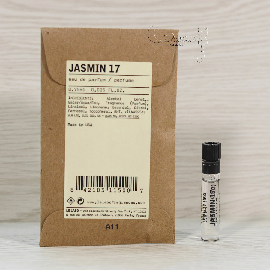 Le Labo 茉莉Jasmin 17 中性香水0.75mL 全新沾式試管香水| Yahoo奇摩拍賣