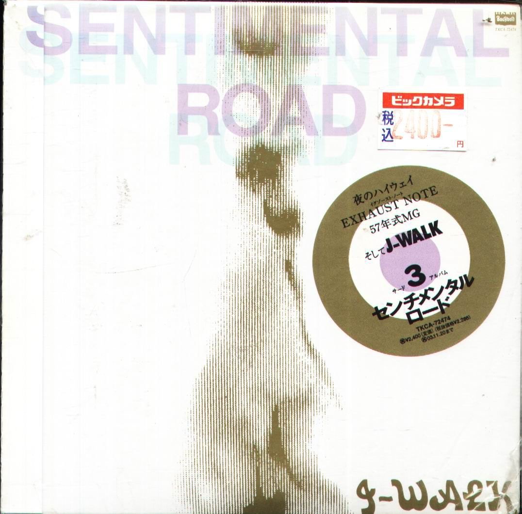 K - J-WALK JAYWALK - SENTIMENTAL ROAD - 日版 CD - NEW