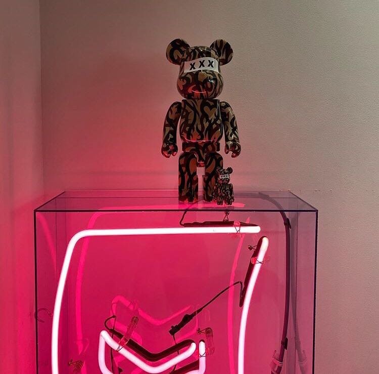 全新MEDICOM TOY BE@RBRICK NUMBER(N)XXX 100％ ＆ 400％ GOD