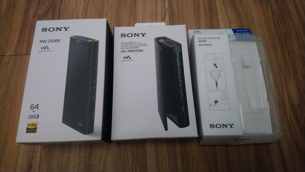 已售出）公司貨9成9新SONY NW-ZX300 Hi-Res Walkman 64G 送原廠皮套+