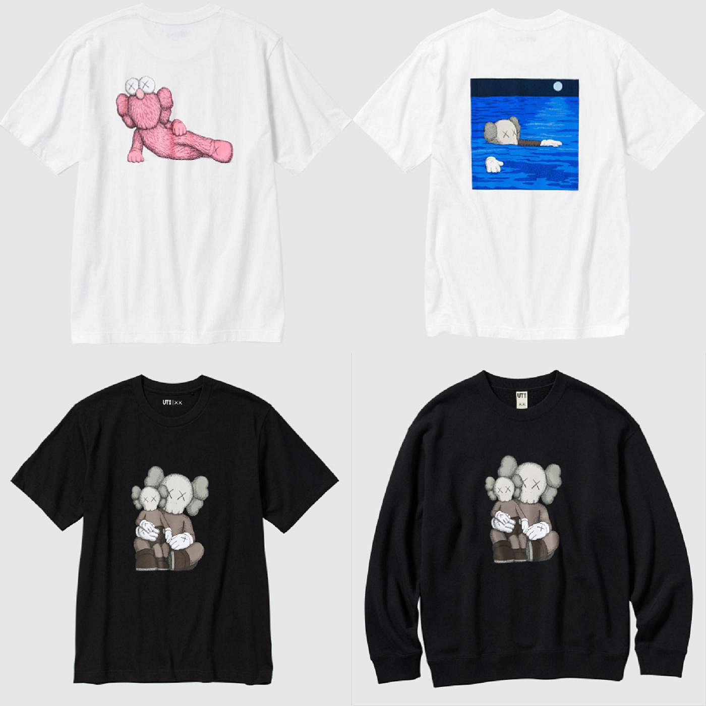 ２ＸＬ大尺寸UNIQLO x KAWS ARTBOOK 聯名BFF 公仔UT Logo Tee 短T T恤