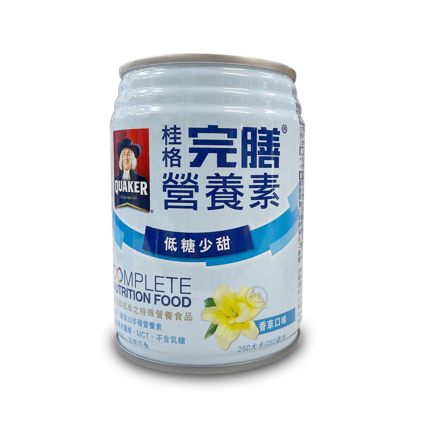 {桂格}完膳營養 香草低糖少甜 250ml*24罐/箱 *雯子館*