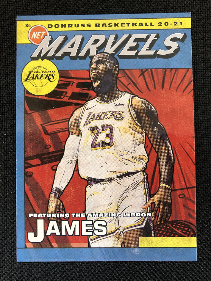 LeBron James 実使用 Jersey Donruss NBA カード - その他