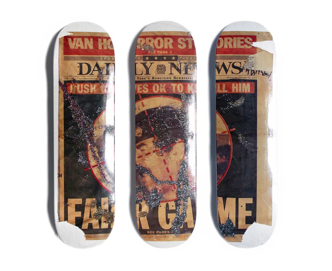 希望商店】 Supreme dash snow skateboard 16FW 海珊小子滑板(三片一組