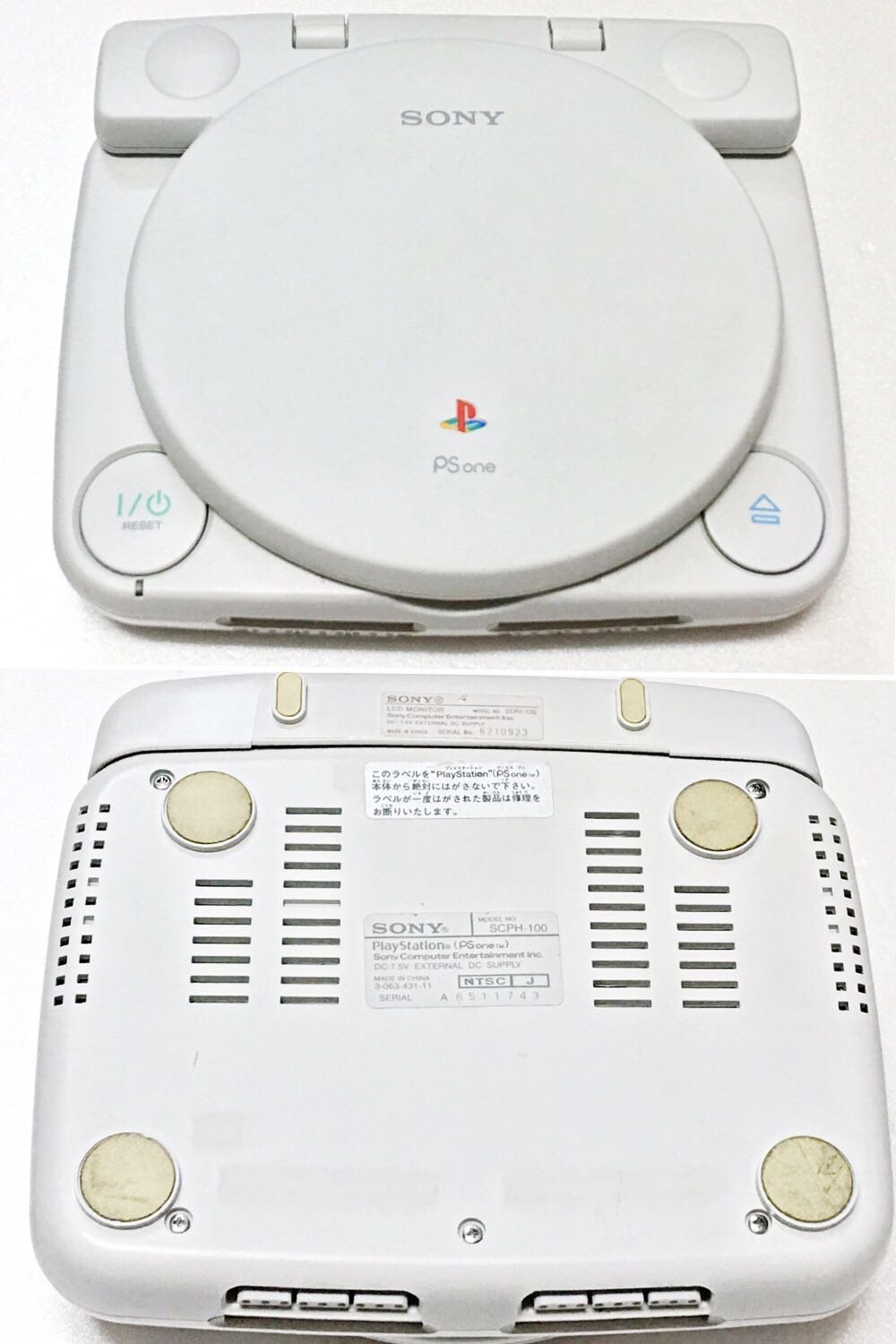 SONY PlayStation PSone LCD 主機 SCPH-100、遊戲配件 全套出售