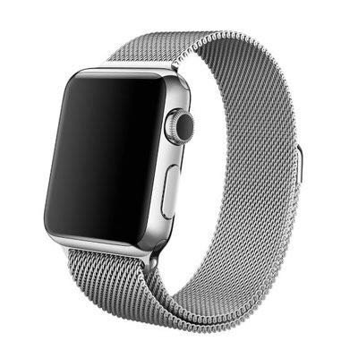 Apple Watch 副廠米蘭錶帶銀色42mm （不含手錶）特價中| Yahoo奇摩拍賣