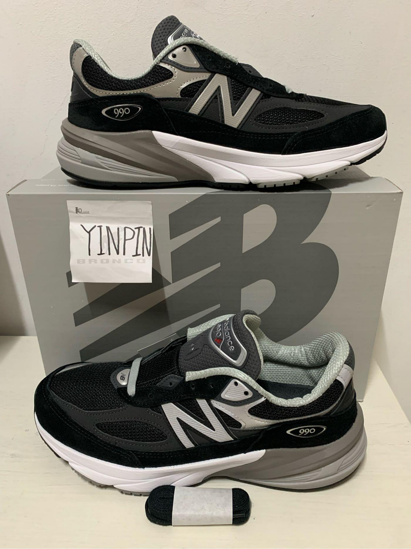 YP》NB 990 V6 BK6 new balance 990 黑色| Yahoo奇摩拍賣