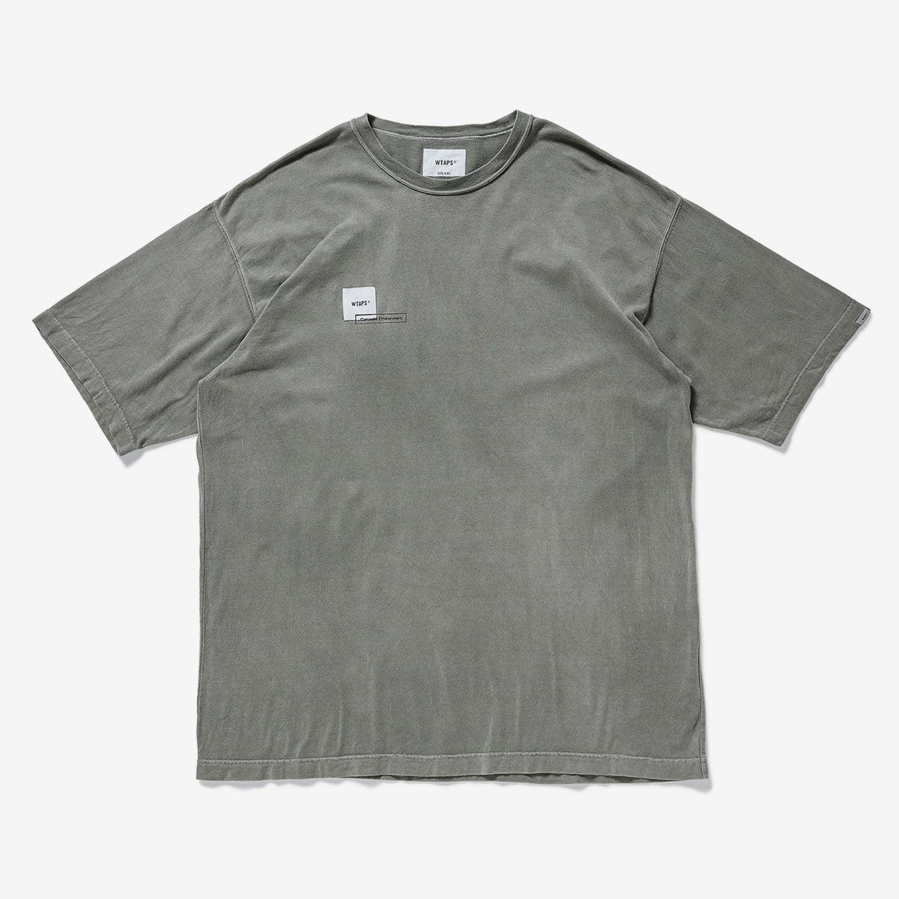 日貨代購CITY】2021SS WTAPS HOME BASE / SS / COTTON 貼標短T 水洗