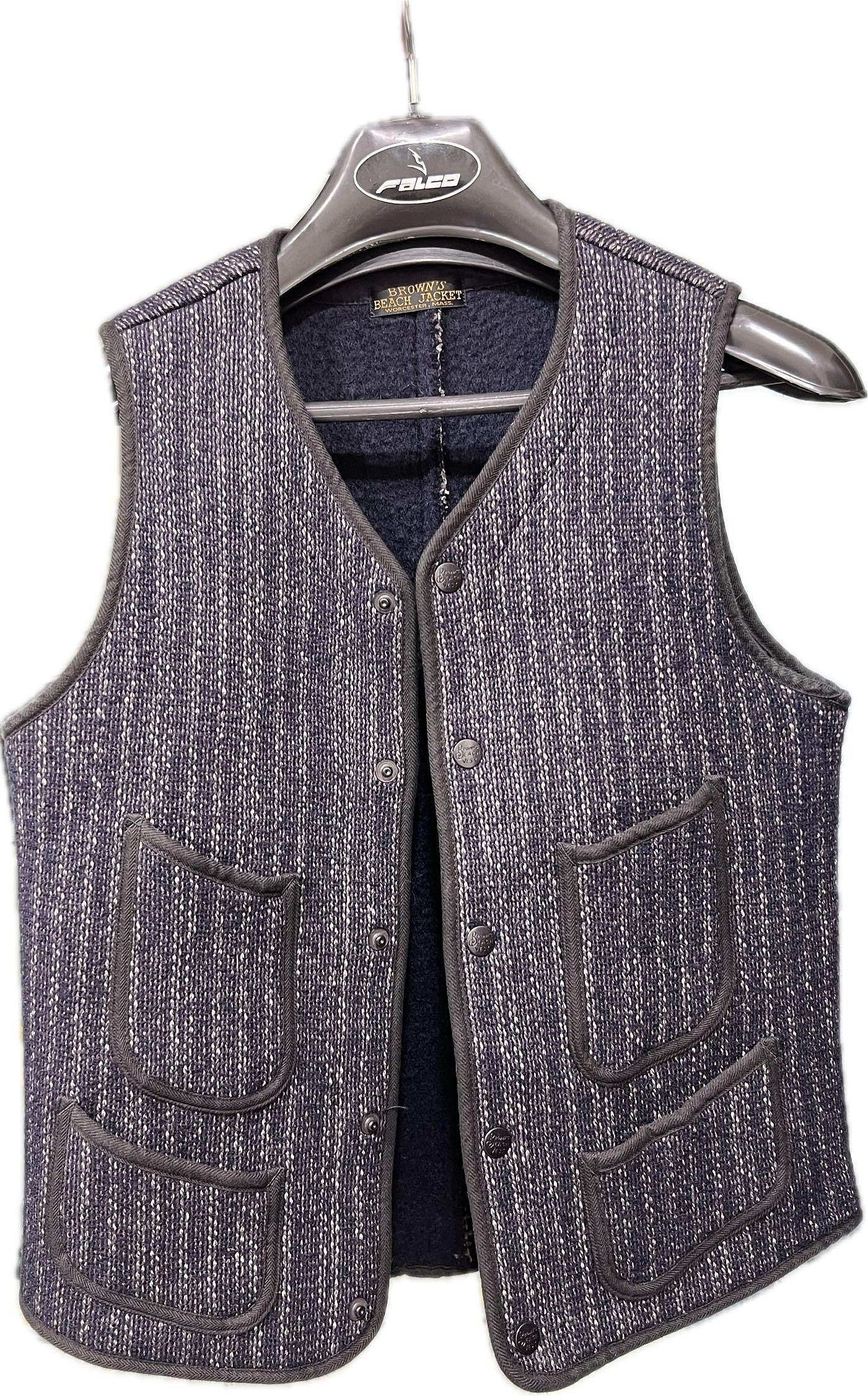 Brown's Beach Jacket BBJ V-neck vest BBJ9-002 sz:38 | Yahoo奇摩拍賣