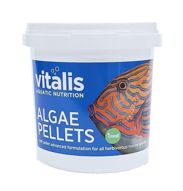 微笑的魚水族 英國vitalis 綠藻顆粒飼料 Xs 70g 草食性海魚 Vs2311 Yahoo奇摩拍賣