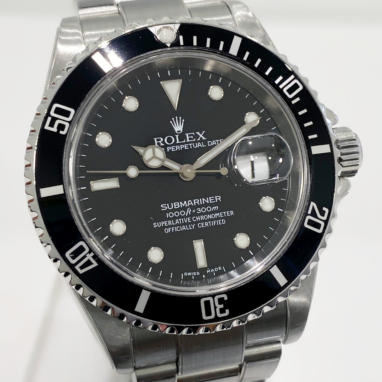 金運名錶當舖 ROLEX 16610 F SUBMARINER 勞力士 黑水鬼 自動上鍊3135 40mm保單 現貨R8