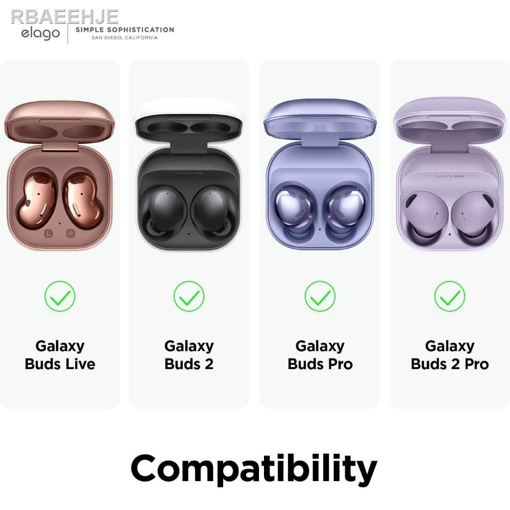 [熱銷] Elago 三星 Galaxy Buds Pro 矽膠掛殼兼容三星 Galaxy Buds 2 Pro