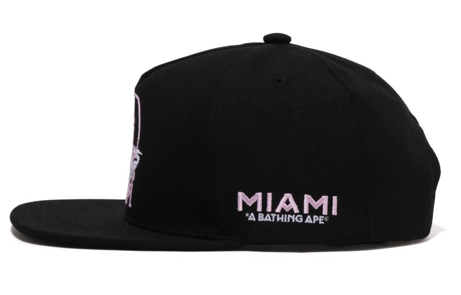 BAPE® X INTER MIAMI CF SNAP BACK CAP 帽子。太陽選物社| Yahoo奇摩拍賣