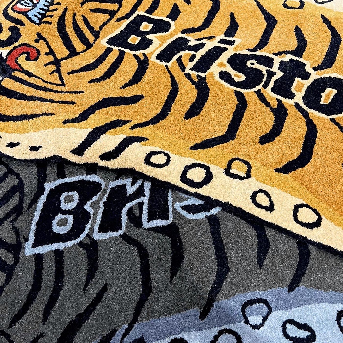 希望商店】F.C.REAL.BRISTOL BRISTOL TIGER LARGE RUG MAT 22SS 老虎