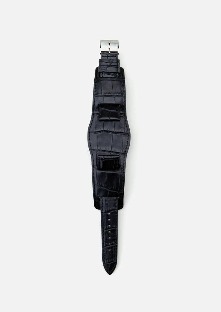 ♤ASENSERI♤ NEIGHBORHOOD LEATHER EMB WATCH BAND 保羅紐曼風格牛革 