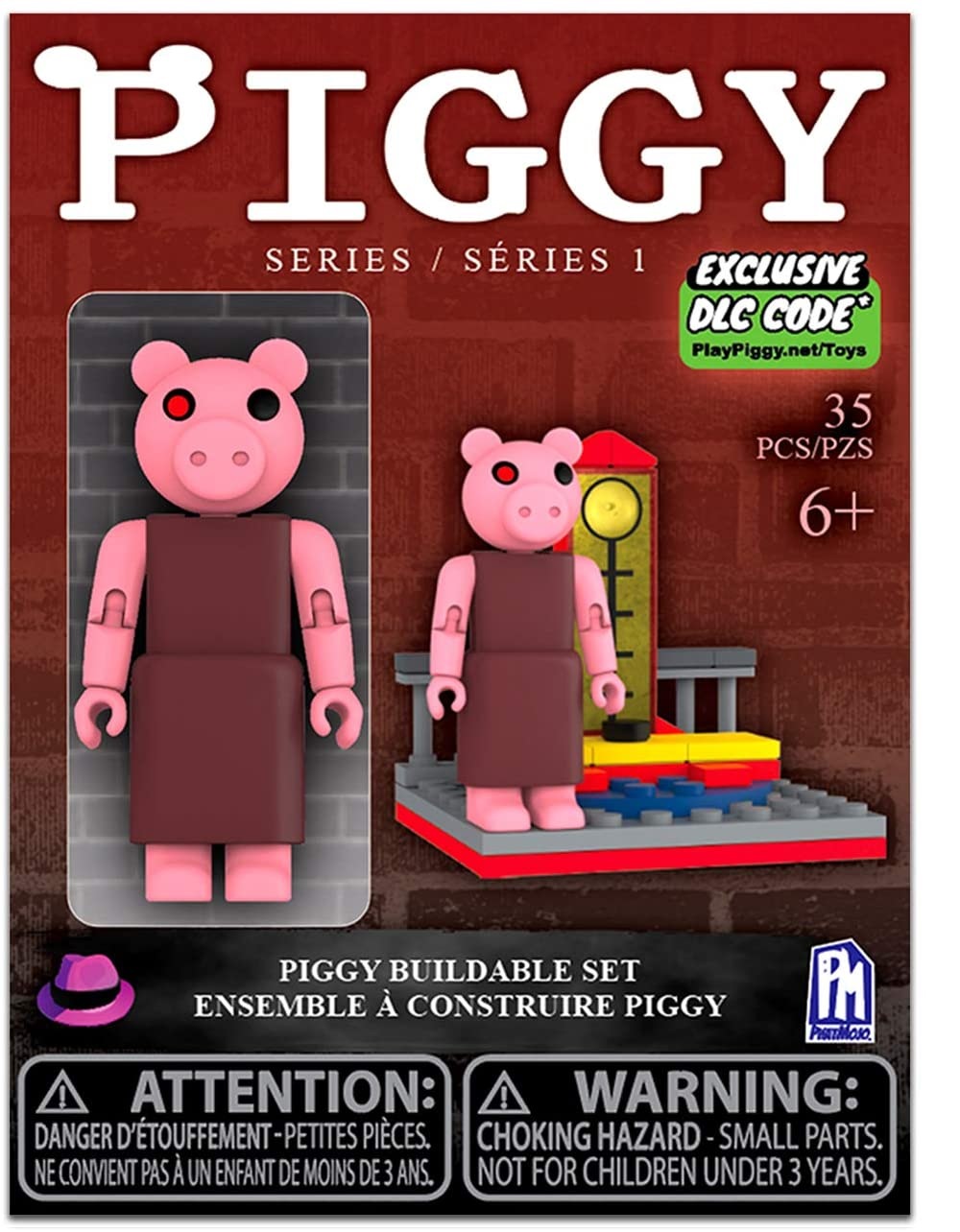 Roblox Piggy Series 1 TORCHER Buildable Set Exclusive DLC Code NEW 68  Pieces