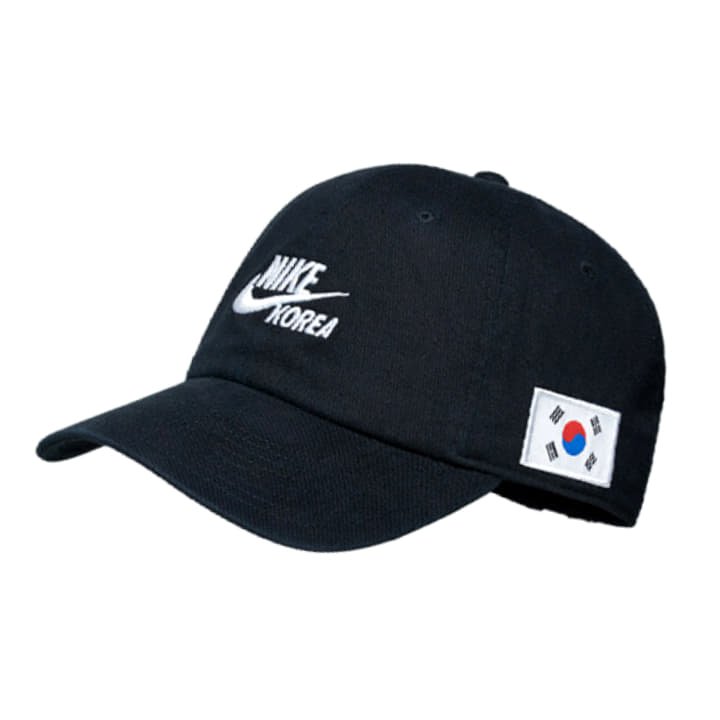 【AYW】NIKE NSW H86 KOREA LOGO CAP 黑 韓國限定 經典 刺繡 老帽 鴨舌帽 棒球帽 遮陽帽