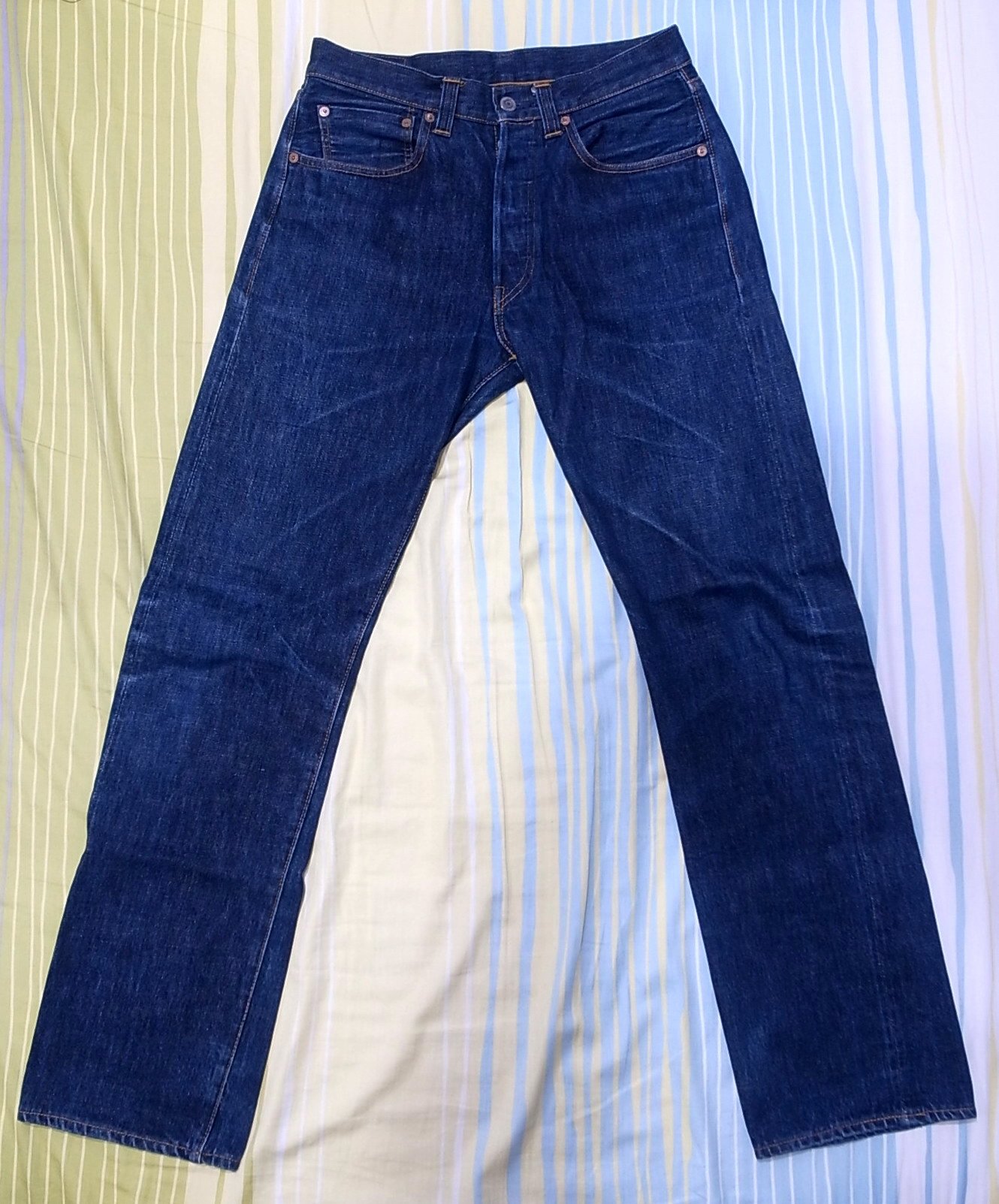 Levi's LVC 501 1947年美國製經典復刻復古原色牛仔褲實際W30 47501 LEE