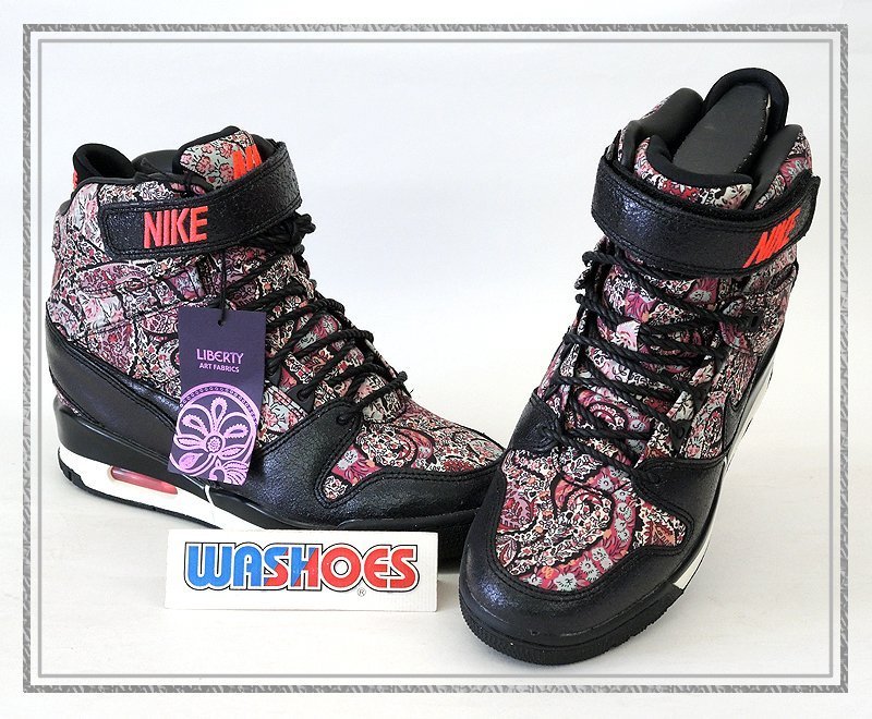 Washoes Nike Wmns Air Revolution Sky Hi LIB 黑紅632181-006 | Yahoo