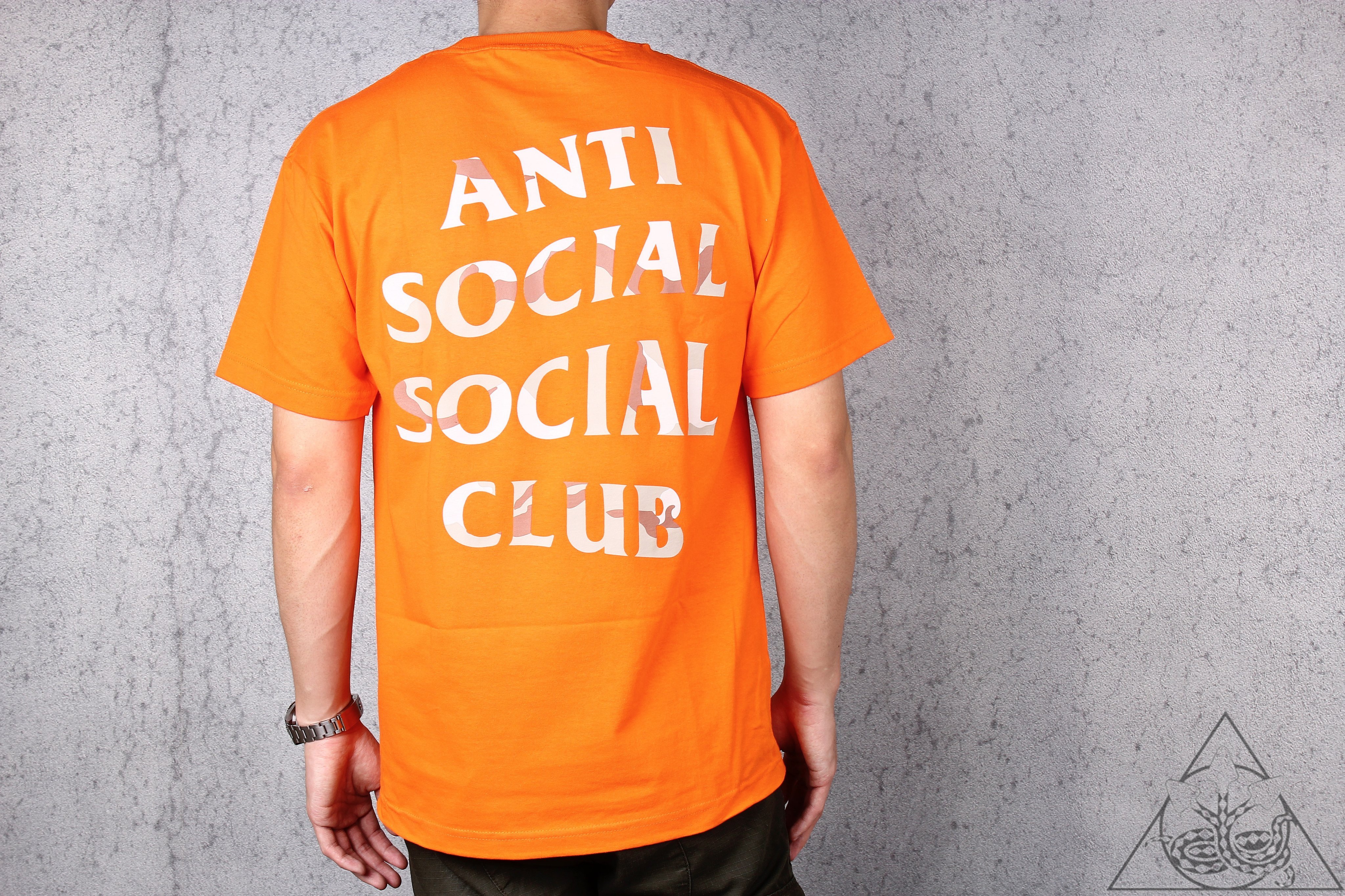 無料 L SAPEur Anti Social Club オレンジ ecousarecycling.com