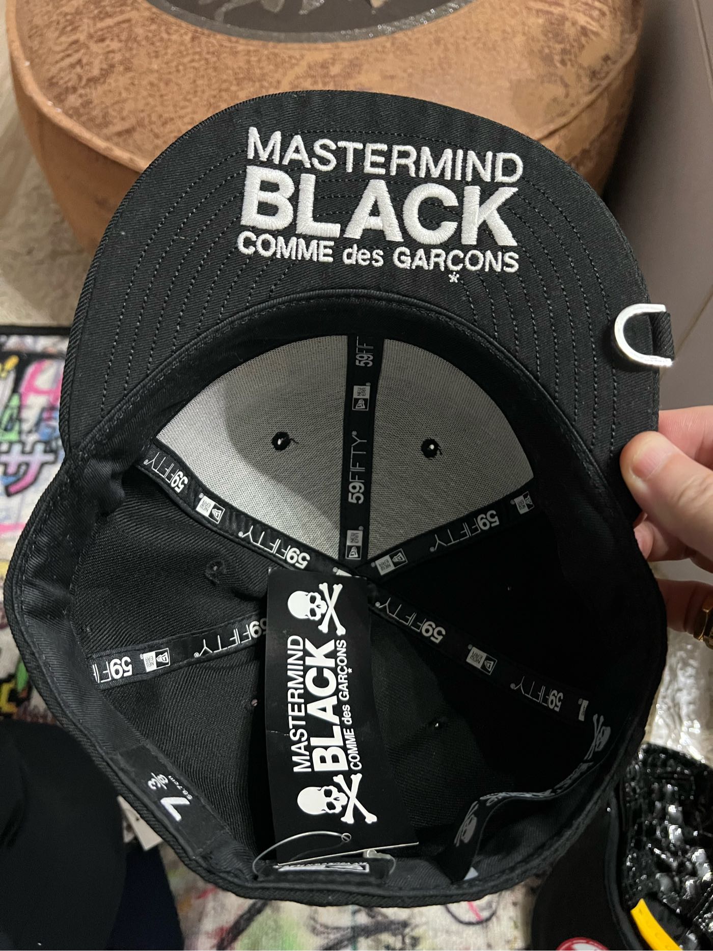 Mastermind Japan 川久保玲Black Comme des Garcons 聯名限量棒球帽久