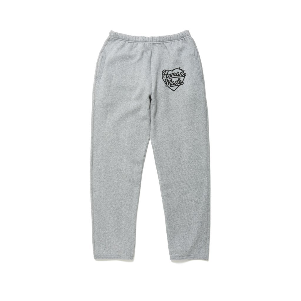 日貨代購CITY】2021AW HUMAN MADE SWEAT FLEECE PANTS 愛心刺繡棉褲