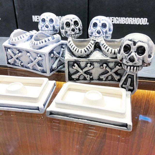 豊富買蔵 NEIGHBORHOOD Dual skull Incense Chamber - リラクゼーション