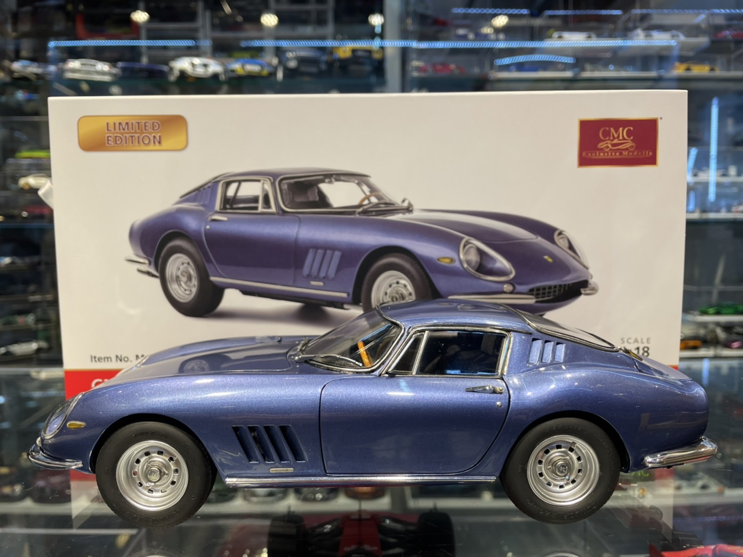 吉華科技@ 1/18 CMC M-239 Ferrari 275 GTB/C 1966 Blue | Yahoo奇摩拍賣